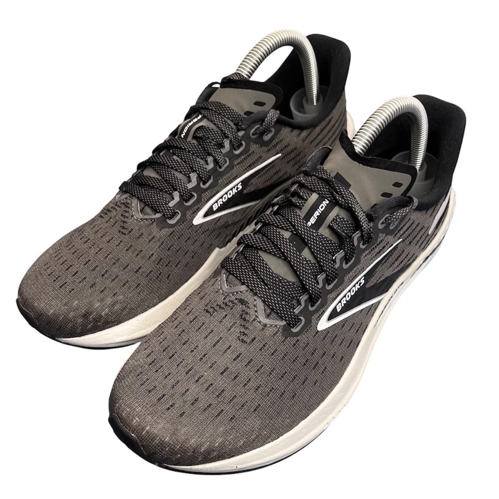 Brooks Hyperion GTS Womens Running Shoes Grey Black 1203971B008 Size 8.5